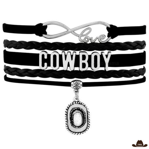 Bracelet western Cowboy Infinite Love