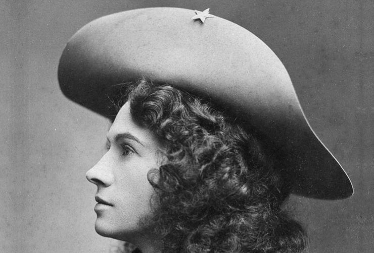 Annie Oakley, la célèbre tireuse de l'Ouest