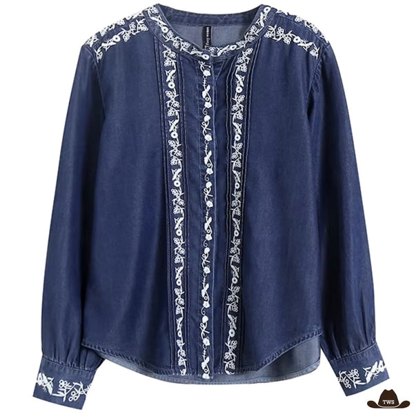 Blouse Cowboy Femme