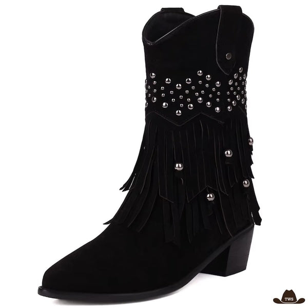 Bottes Basses Cowboy Femme