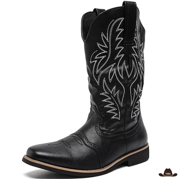 Bottes Cheval Western Noires