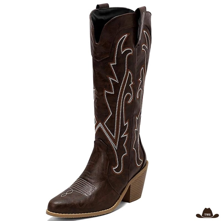 Bottes Country Marron