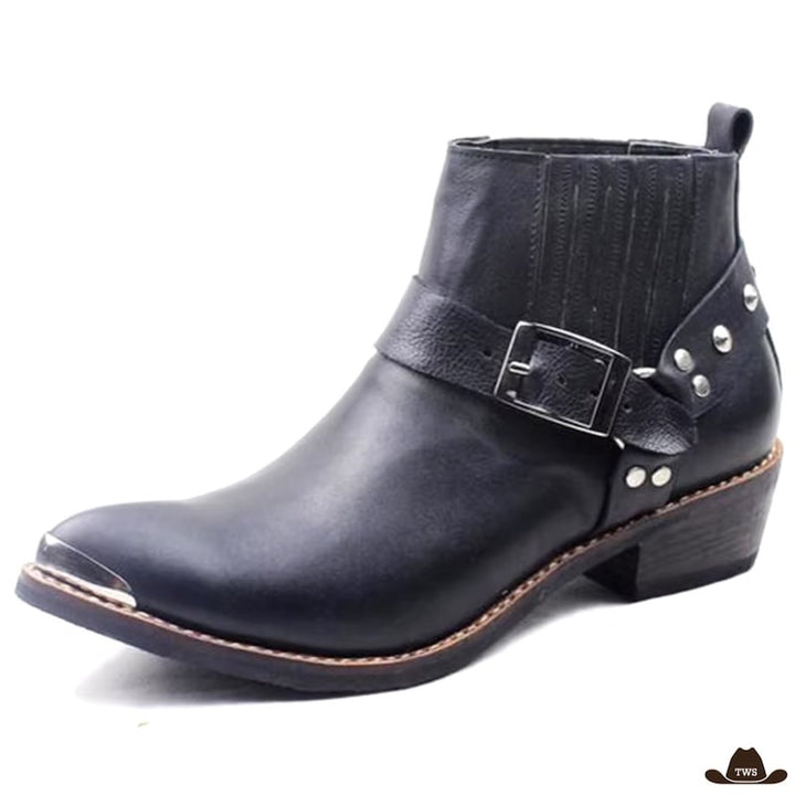 Bottines Cowboy en Cuir