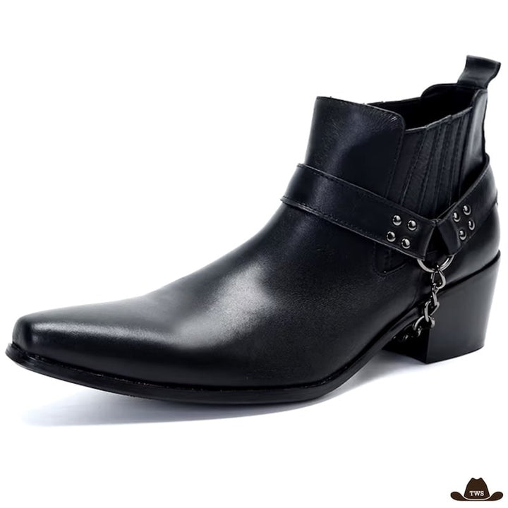 Bottines Hommes Cowboy Cuir