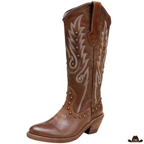 Bottes Country Marron