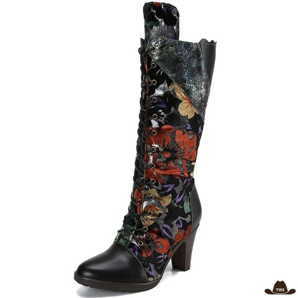 Bottes Cowboy Femme Talon Haut