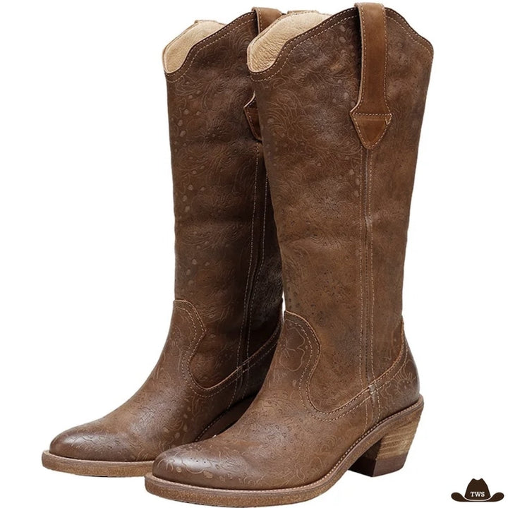 Bottes Femme de Style Western