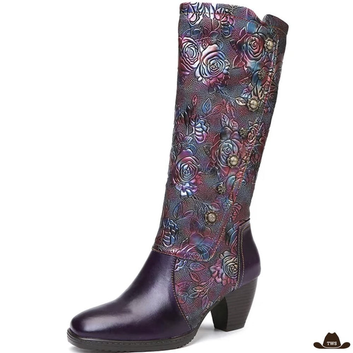 Bottes de Style Cowboy Femme