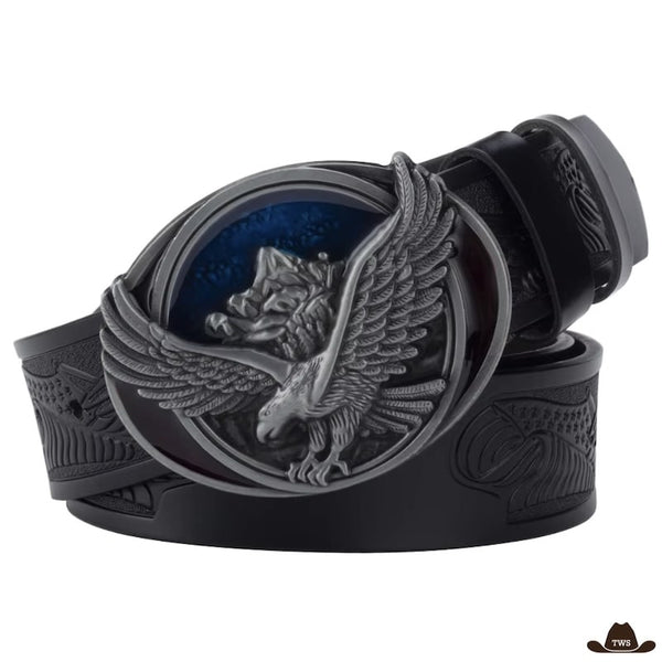 Ceinture Cuir Western