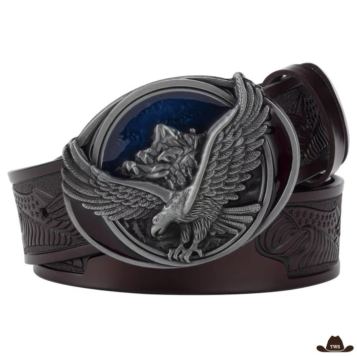 Ceinture en Cuir Western