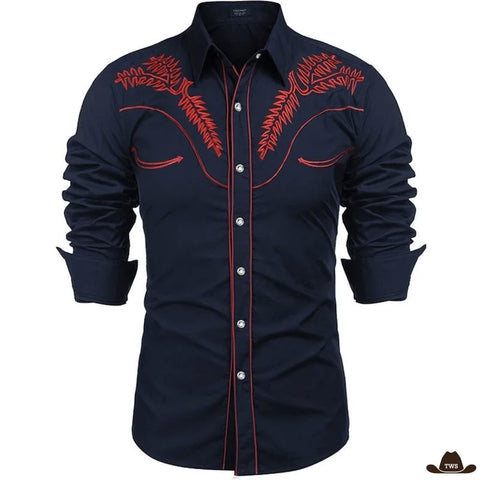 Chemise Broderie Western