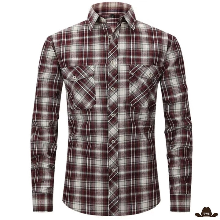 Chemise Western à Carreaux