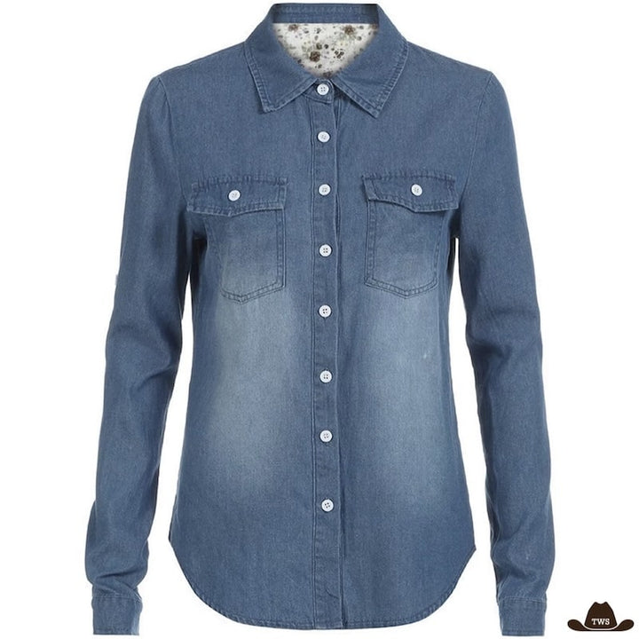 Chemise en Jean Cowboy Femme