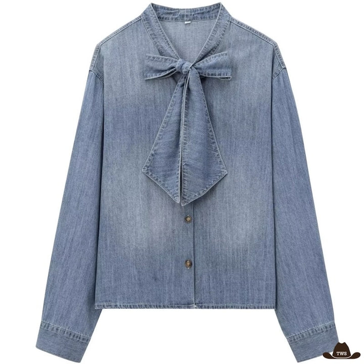 Chemise en Jean Western Femme