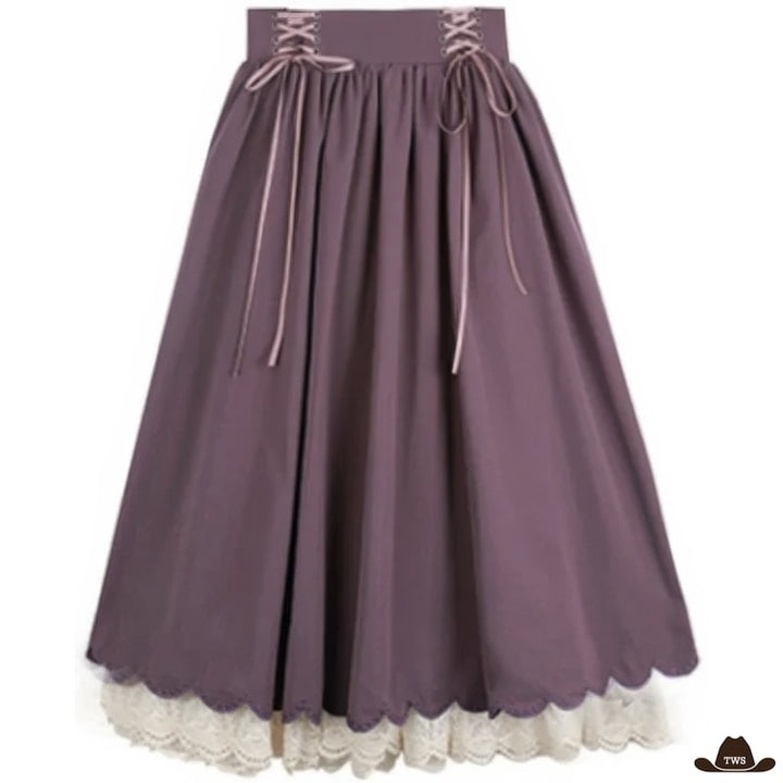 Jupe Western Country Violette