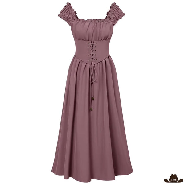 Robe Longue Style Western