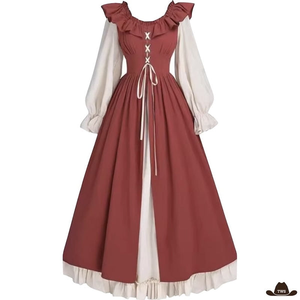 Robe Longue Western Femme