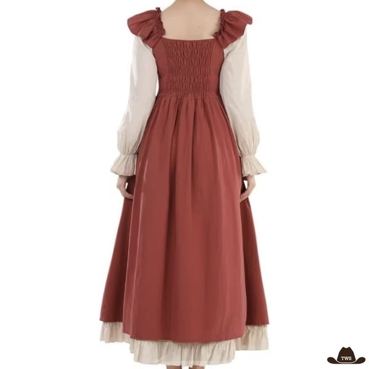 Robe Longue Western pour Femme