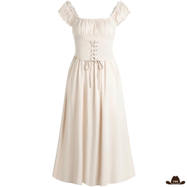 Robe Longue d'Été Style Western