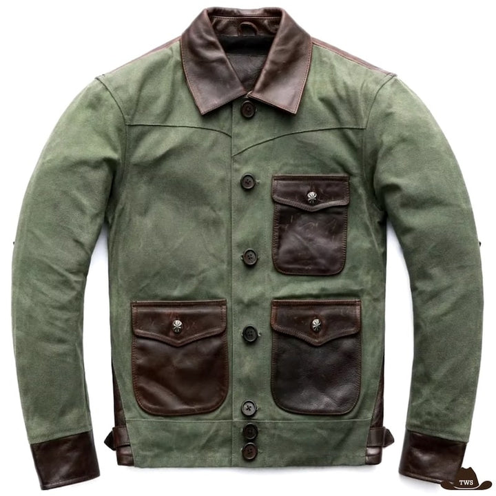 Veste Cowboy Verte