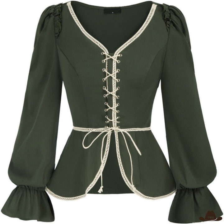 Blouse Country Verte