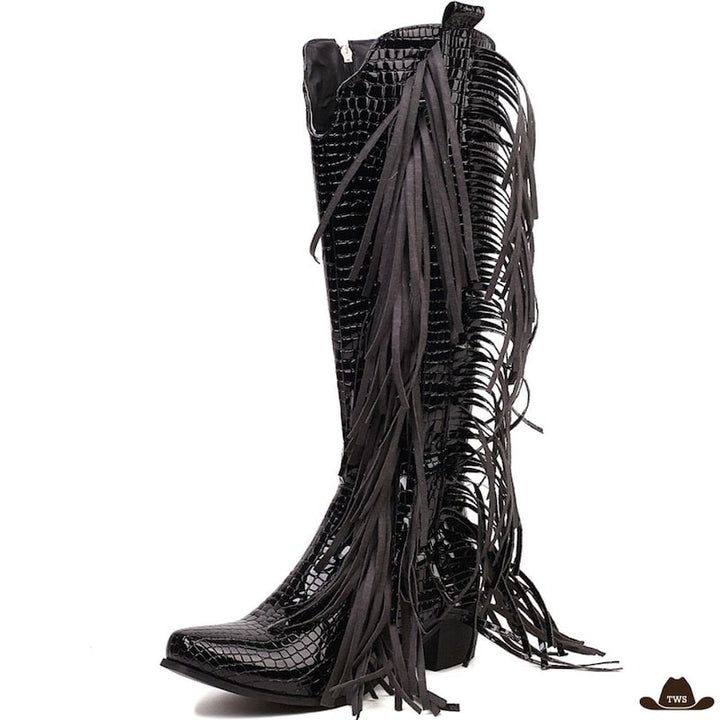 Bottes Western Femme Noires