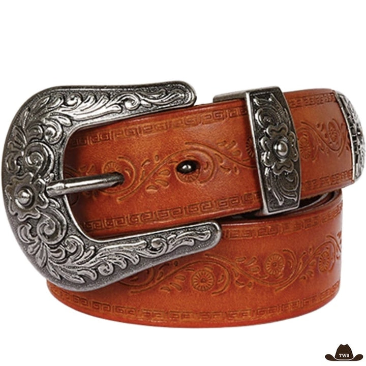 Ceinture Country Cuir Femme