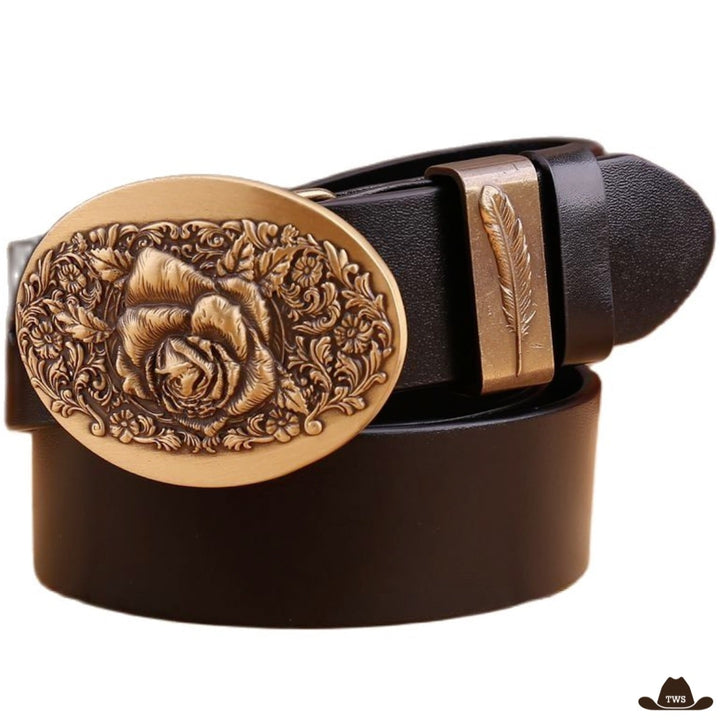 Ceinture Western Femme Noire