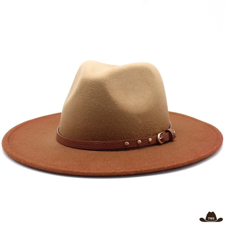 Chapeau de Cowboy Marron Femme