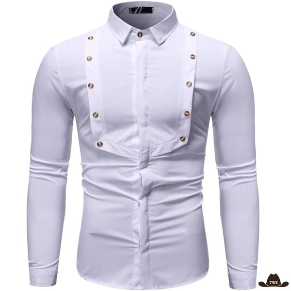 Chemise de Western Blanche