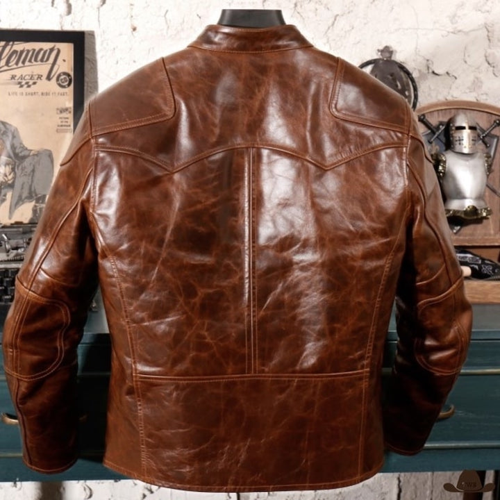 Veste de Western Chocolat Homme