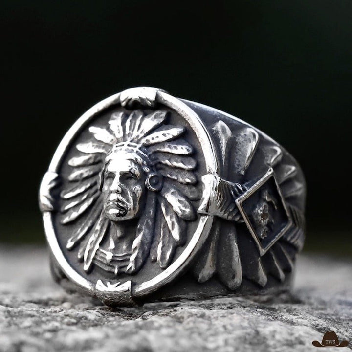 Bague Amérindien Homme