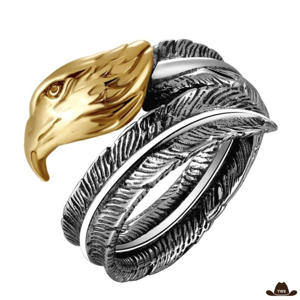 Bague Western Aigle