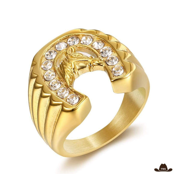 Bague Avec Fer à Cheval