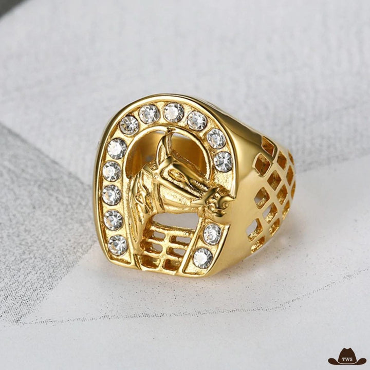 Bague Fer Cheval Homme