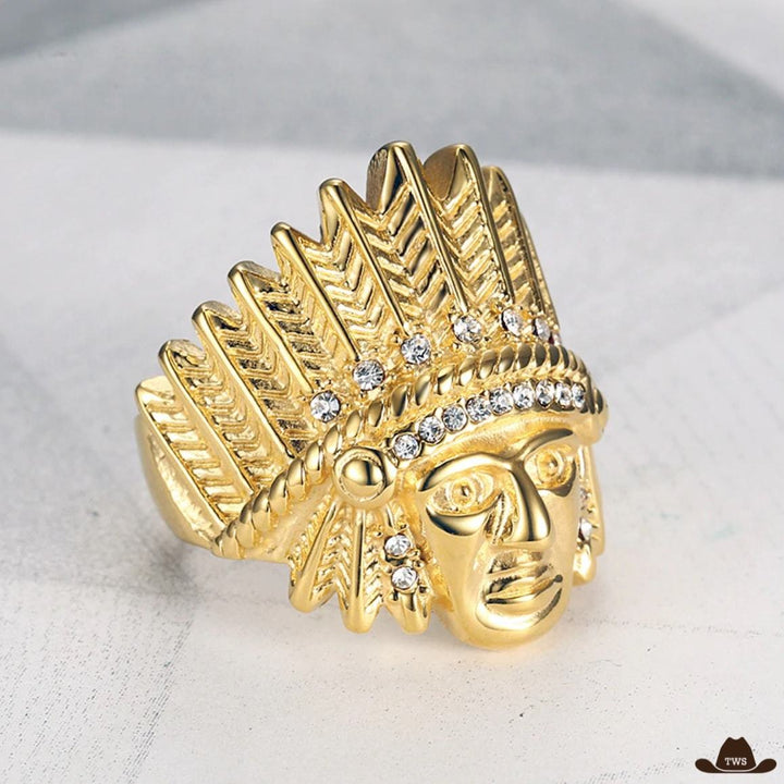 Bague Chef Indien