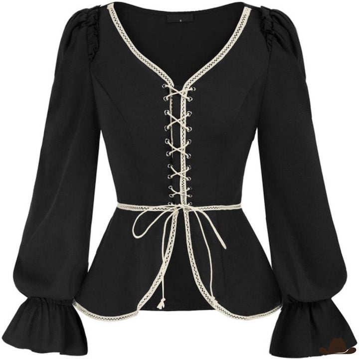 Blouse Country Noire