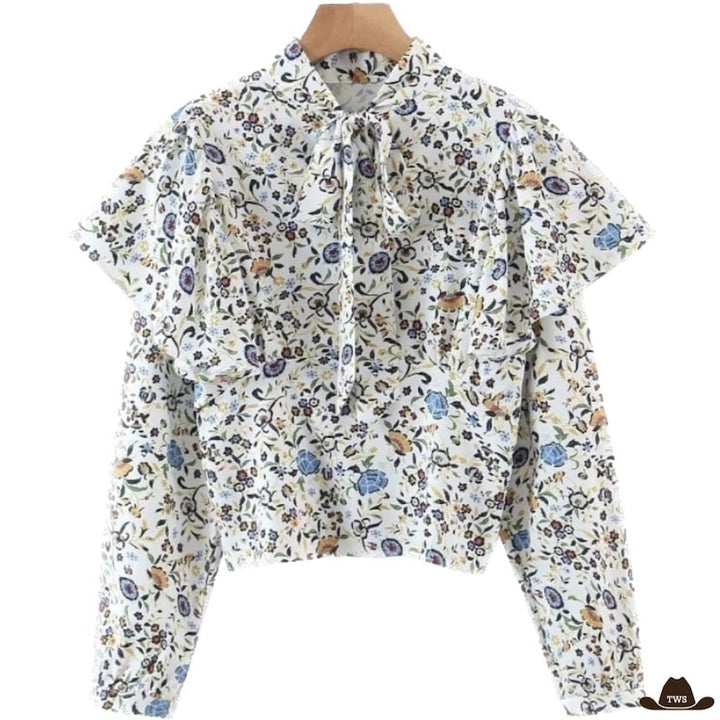 Blouse Cowboy Florale