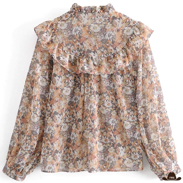 Blouse Cowboy Marron