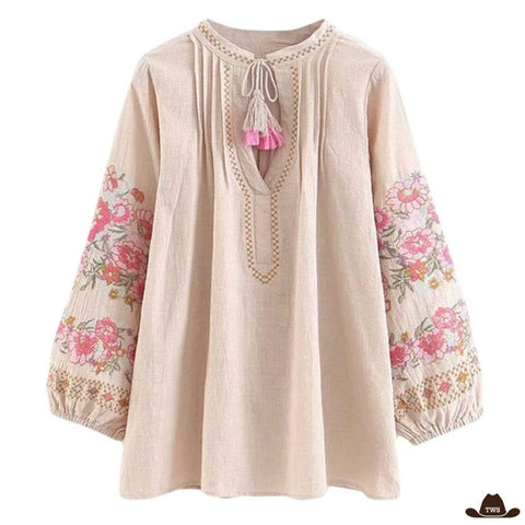 Blouse Femme Ethnique Country