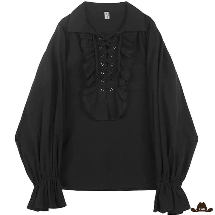 Blouse Western Femme Noire