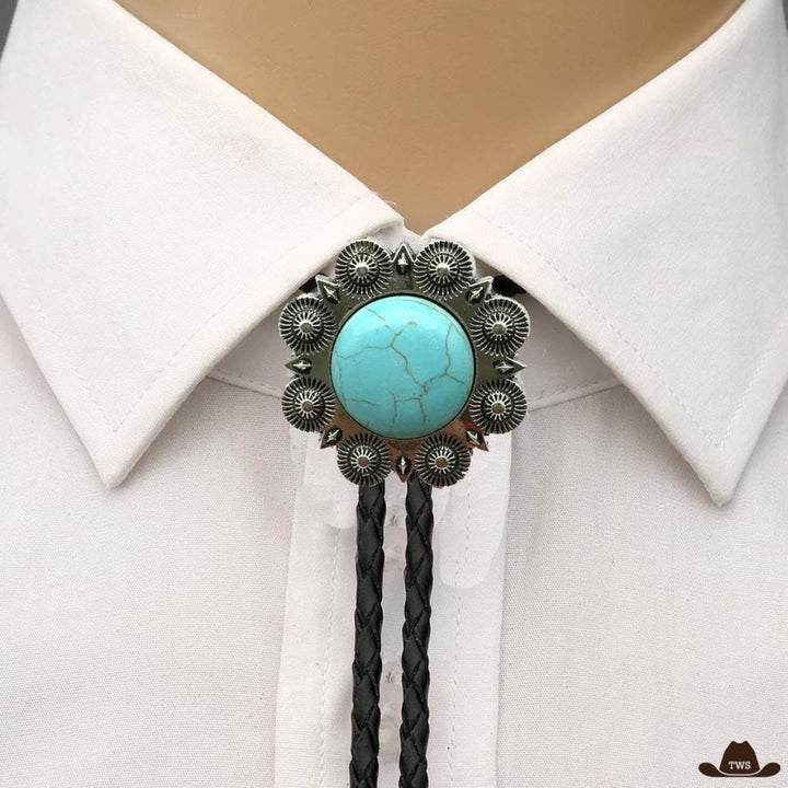 Bolo Tie Pierre Bleue