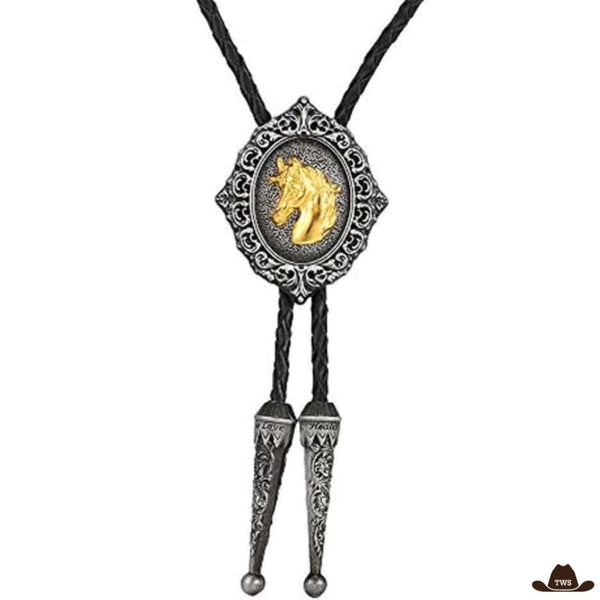 bolo tie tete de cheval