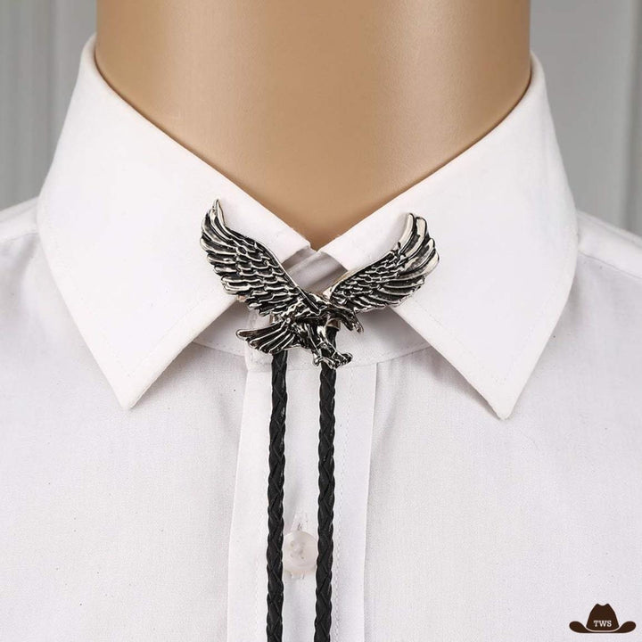 Bolo Tie Motif Aigle