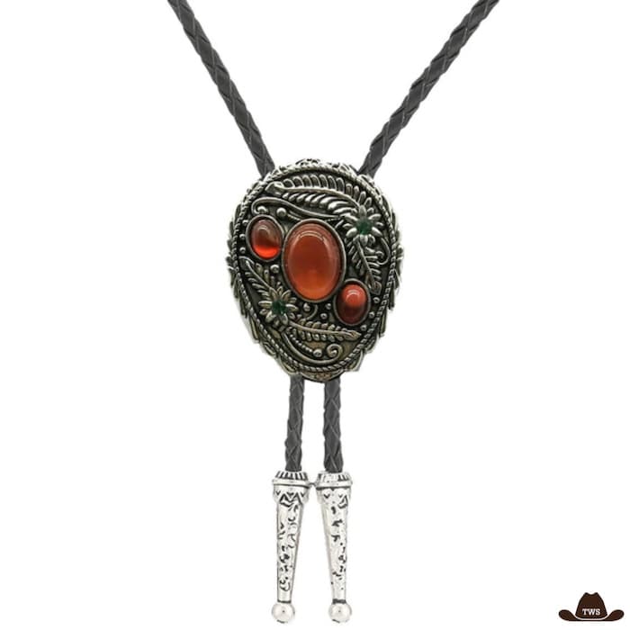 Bolo Tie Glisse Rouge