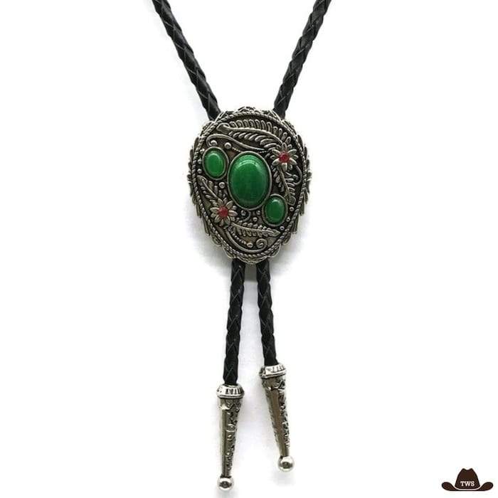 Bolo Tie Glisse Vert