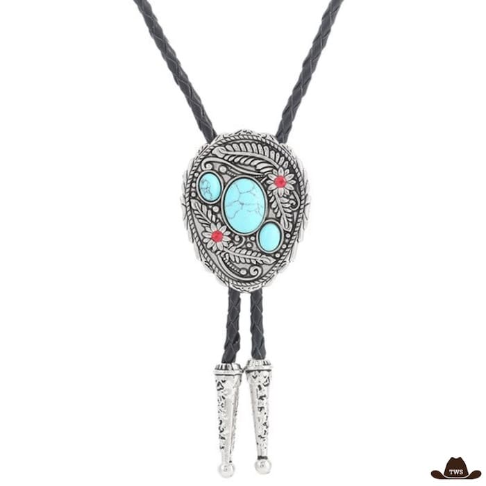 Bolo Tie Glisse Turquoise