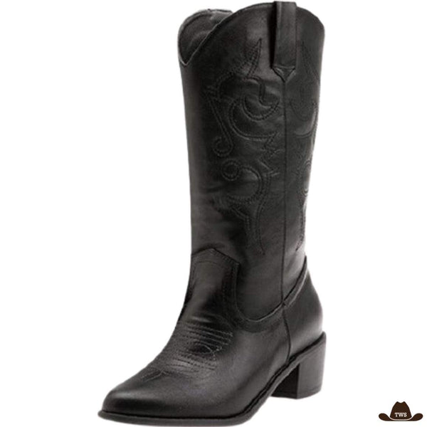 Boots Country Noires Femmes