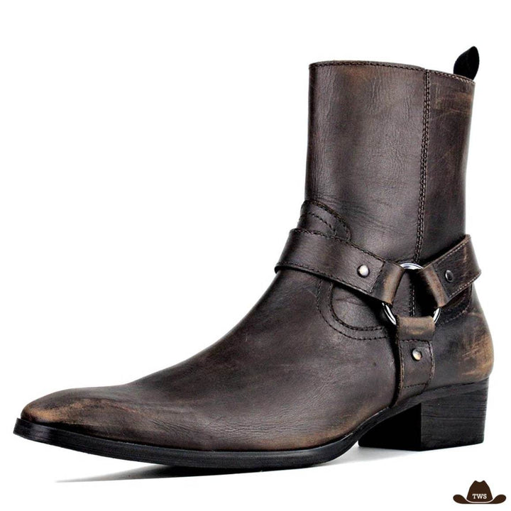 Boots Marron Homme