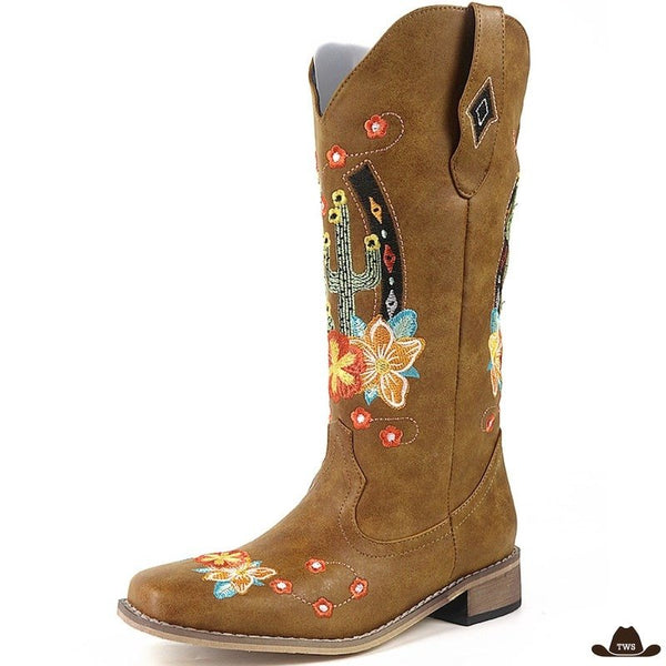 Boots Western Femme